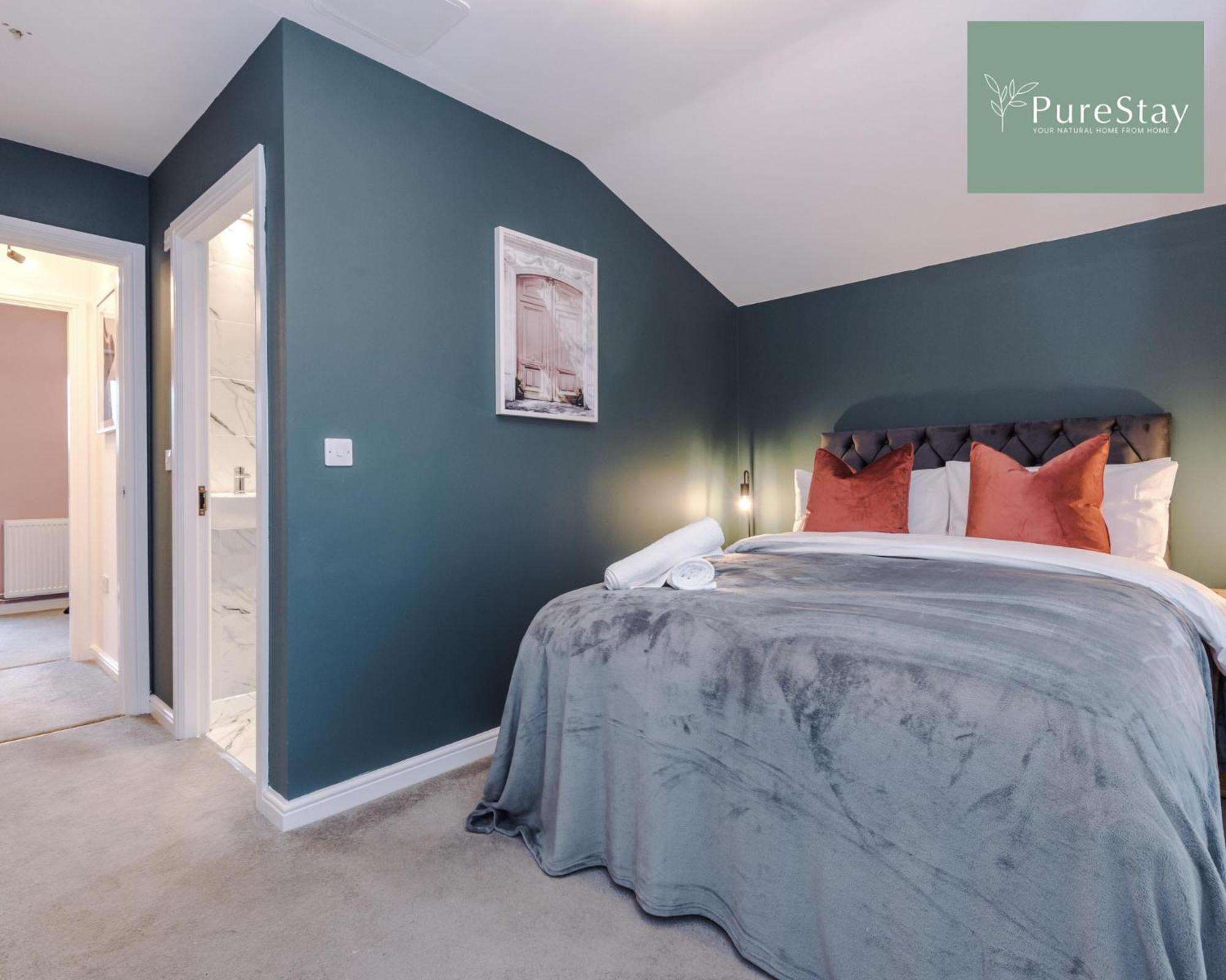 Stunning Five Bedroom Manchester House With Free Parking By Purestay Short Lets & Serviced Accommodation 外观 照片