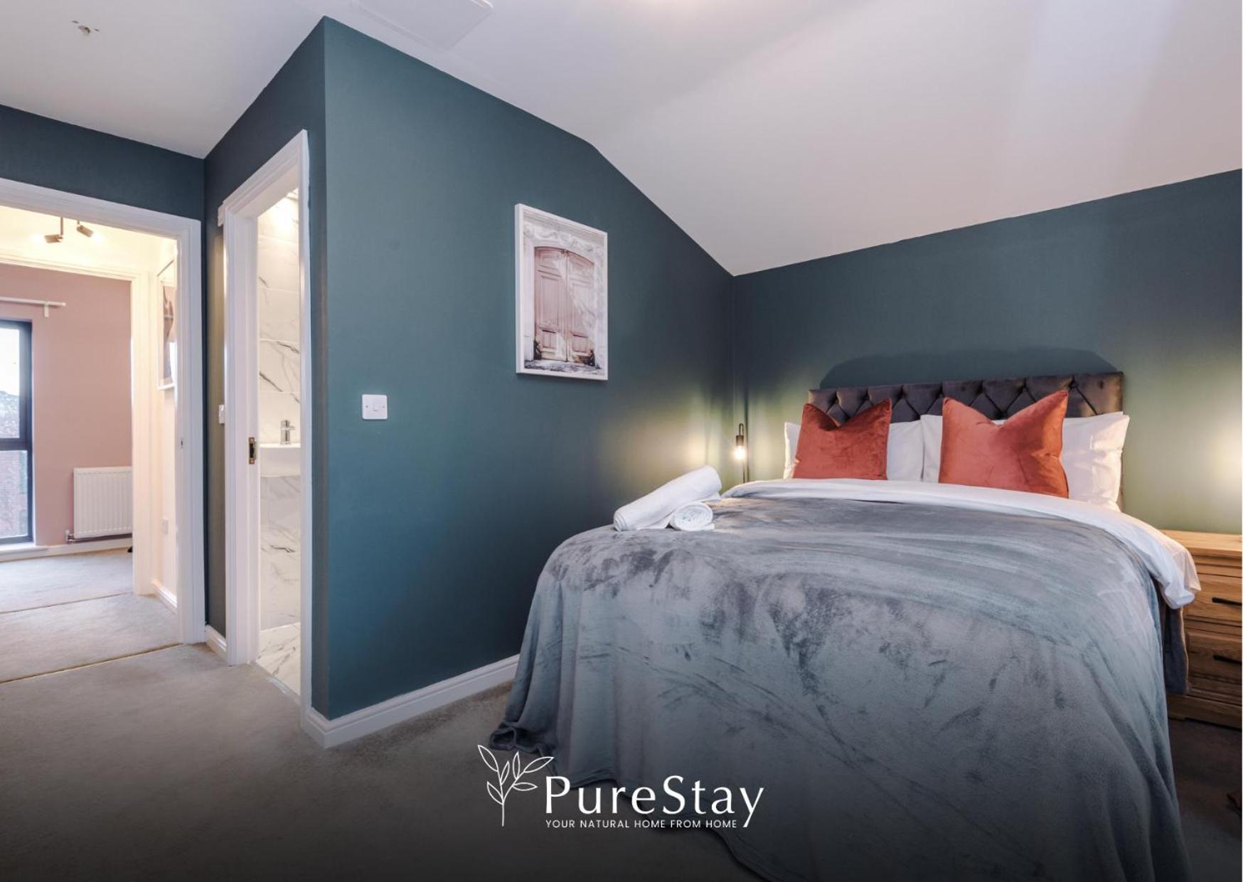 Stunning Five Bedroom Manchester House With Free Parking By Purestay Short Lets & Serviced Accommodation 外观 照片